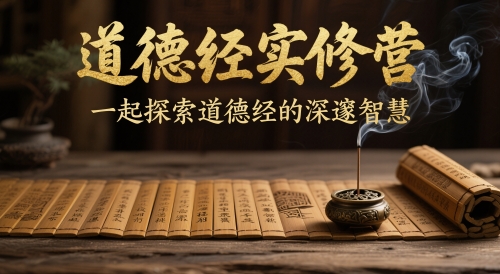 道德经实修营，一起探索道德经的深邃智慧壹加壹聊项目站壹加壹聊项目