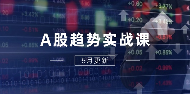 A股趋势实战课：主力动向+政策红利，2025全年策略5月更新壹加壹聊项目站壹加壹聊项目
