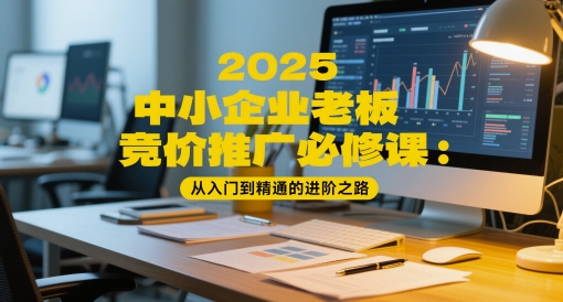 2025中小企业老板竞价推广必修课：从入门到精通的进阶之路壹加壹聊项目站壹加壹聊项目