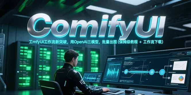 ComfyUI工作流新突破，用OpenAI三模型，批量出图(保姆级教程+工作流下载壹加壹聊项目站壹加壹聊项目