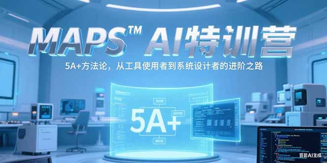 MAPSAI特训营，掌握 5A+方法论，从工具使用者到系统设计者的进阶之路壹加壹聊项目站壹加壹聊项目