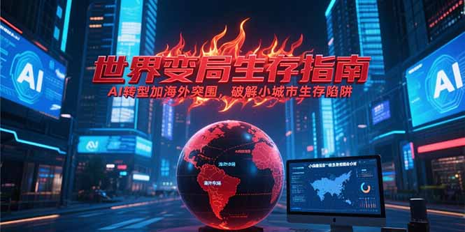 付费文章《世界变局生存指南，AI转型加海外突围，破解小城市生存陷阱》壹加壹聊项目站壹加壹聊项目