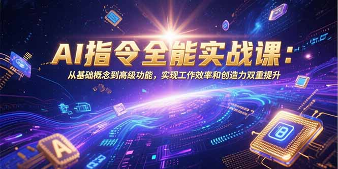 AI指令全能实战课：从基础概念到高级功能，实现工作效率和创造力双重提升壹加壹聊项目站壹加壹聊项目